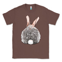 Chestnut Easter bunny back view Classic Tee - OliviaCreatesArt