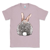 Lilac Easter bunny back view Classic Tee - OliviaCreatesArt