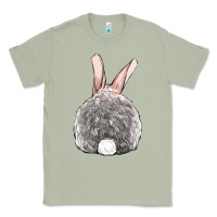 Matcha Easter bunny back view Classic Tee - OliviaCreatesArt