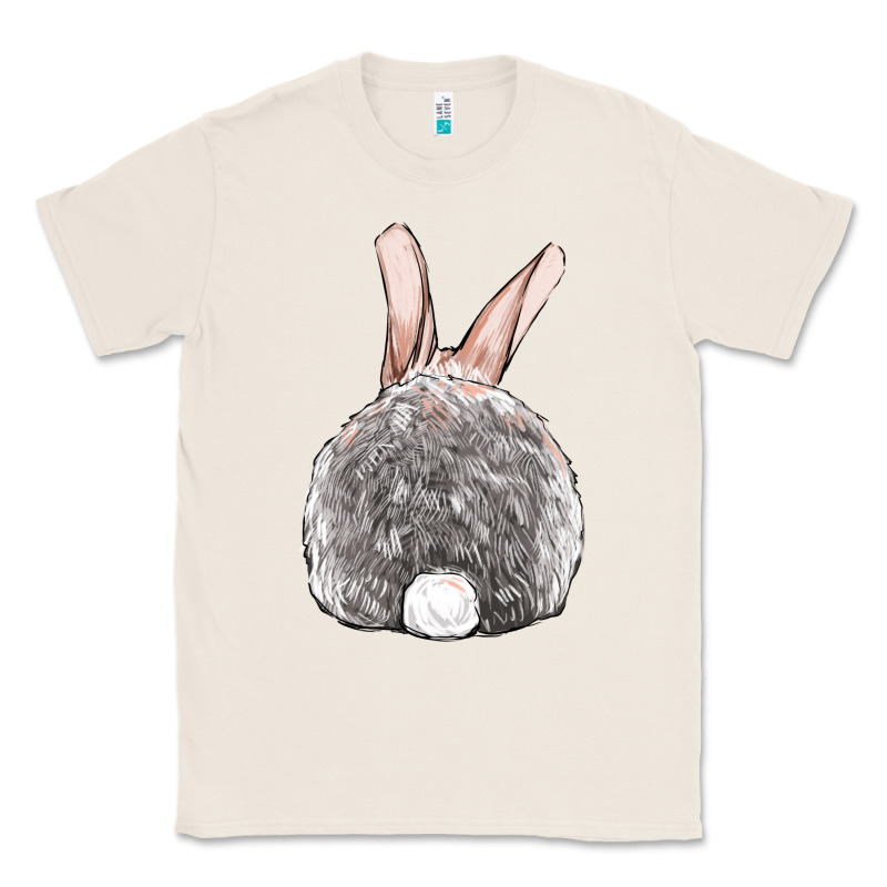 Easter Bunny Back View Classic Tee by OliviaCreatesArt | Teevron