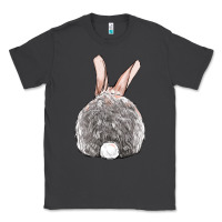 Smoke Easter bunny back view Classic Tee - OliviaCreatesArt