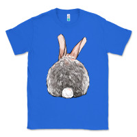 True Royal Easter bunny back view Classic Tee - OliviaCreatesArt
