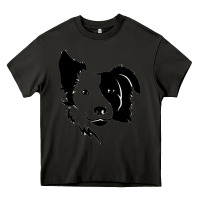 Asphalt dog, collie, dogs, collies, border collies, puppy, sheepdog Heavy Core Tee - linhVisuals