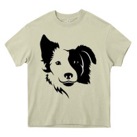 Mossy dog, collie, dogs, collies, border collies, puppy, sheepdog Heavy Core Tee - linhVisuals