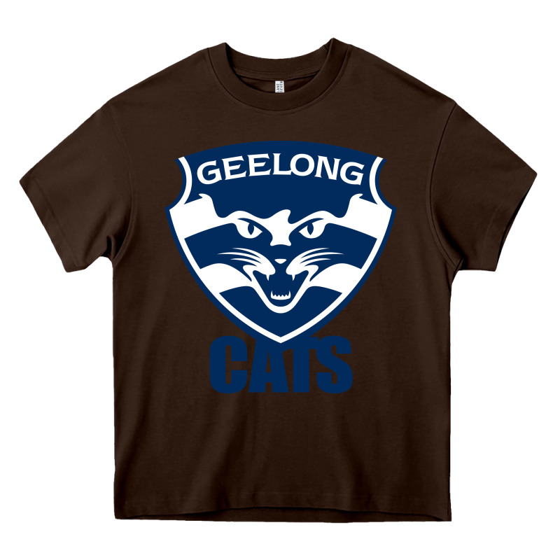 Geelong Cats Heavy Core Tee by linhVisuals | Teevron