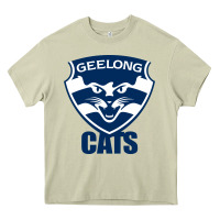 Mossy geelong cats Heavy Core Tee - linhVisuals