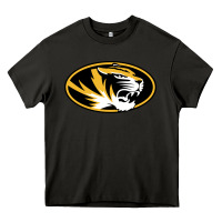 Asphalt missouri tigers Heavy Core Tee - linhVisuals