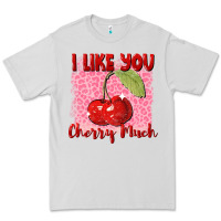 Dove Grey i like you cherry much Premium Tee - FaDigitalArtStudio