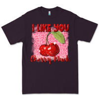 Plum i like you cherry much Premium Tee - FaDigitalArtStudio
