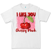 White i like you cherry much Premium Tee - FaDigitalArtStudio