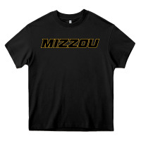 Black mizzou athletics Heavy Core Tee - linhVisuals