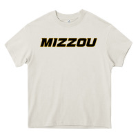 Cream mizzou athletics Heavy Core Tee - linhVisuals