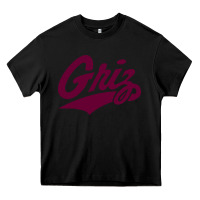 Black montana griz Heavy Core Tee - linhVisuals