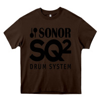 Chocolate Brown Sonor Drum Heavy Core Tee - linhVisuals