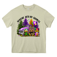 Mossy mardi gras hanging with my gnomies Heavy Core Tee - FaDigitalArtStudio