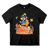 Black conker the squirrel, bad, video game, game, green, squirel Heavy Core Tee - linhVisuals