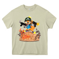 Mossy conker the squirrel, bad, video game, game, green, squirel Heavy Core Tee - linhVisuals