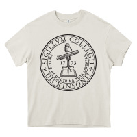 Cream dickinson college Heavy Core Tee - linhVisuals