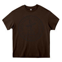 Chocolate Brown dickinson college Heavy Core Tee - linhVisuals
