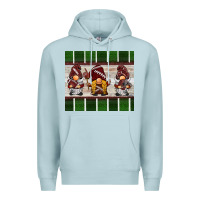 Blue Mist football gnomes Premium Hoodie - BarkalooDesign