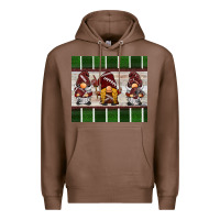 Chestnut football gnomes Premium Hoodie - BarkalooDesign