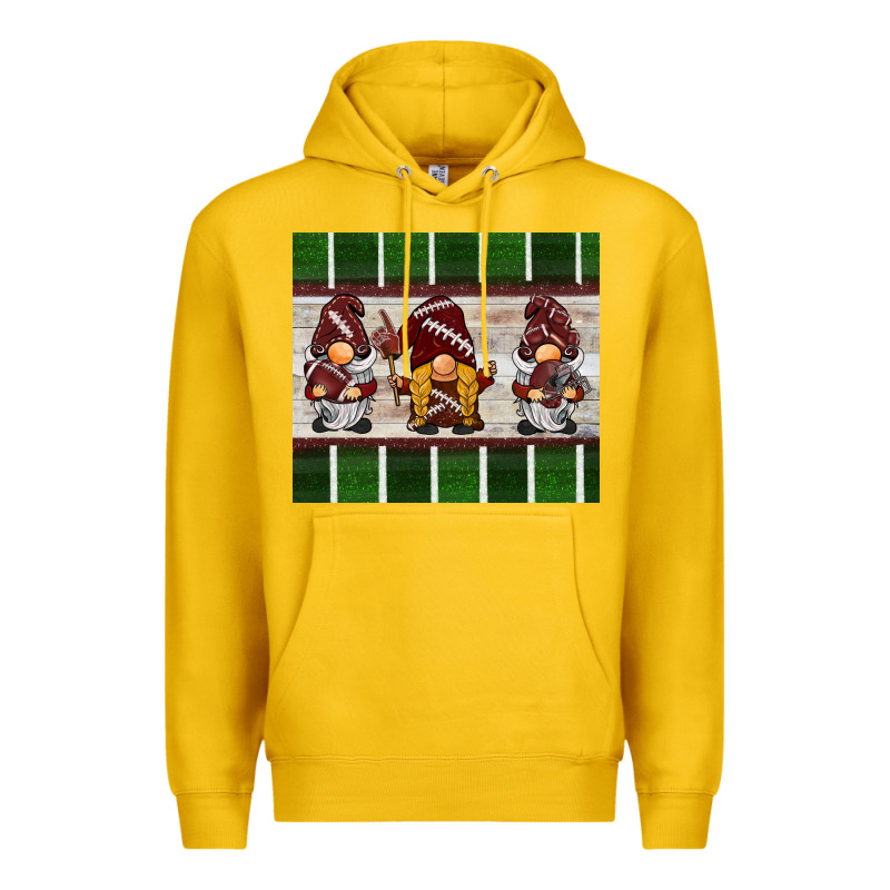 Football Gnomes Premium Hoodie by BarkalooDesign | Teevron
