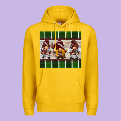 Football Gnomes Premium Hoodie Designed By Barkaloodesign