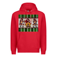 Red football gnomes Premium Hoodie - BarkalooDesign