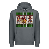 Rock football gnomes Premium Hoodie - BarkalooDesign
