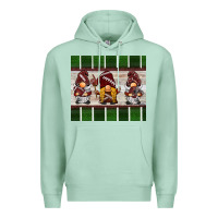 Seafoam football gnomes Premium Hoodie - BarkalooDesign