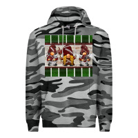 Slate Camo football gnomes Premium Hoodie - BarkalooDesign