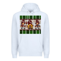 White football gnomes Premium Hoodie - BarkalooDesign