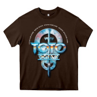 Chocolate Brown toto black dwi Heavy Core Tee - linhVisuals