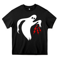 Black the ghost army Heavy Core Tee - linhVisuals