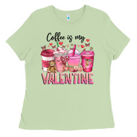 Coffee Is My Valentine Ladies Tee | Teevron