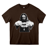 Chocolate Brown it should have been lars Heavy Core Tee - linhVisuals