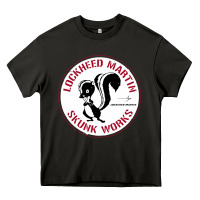 Asphalt skunks works adp roundel patch Heavy Core Tee - linhVisuals