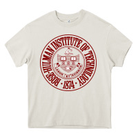 Cream Rose-Hulman Institute of Technology Heavy Core Tee - linhVisuals