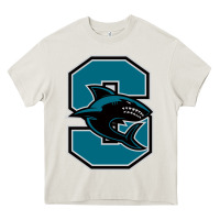 Cream santiago high school Heavy Core Tee - linhVisuals