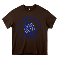Chocolate Brown newport harbor high school Heavy Core Tee - linhVisuals