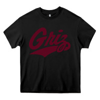 Black montana griz basketball Heavy Core Tee - linhVisuals
