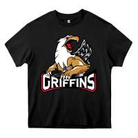 Black #the griffins grand rapids Heavy Core Tee - linhVisuals
