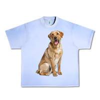 Grape Ice Labrador Retriever llustrations Urban Heavy Tee - LillyAllenDesigns