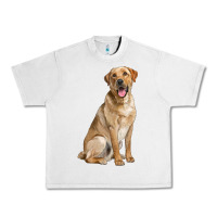 Lunar Rock Labrador Retriever llustrations Urban Heavy Tee - LillyAllenDesigns