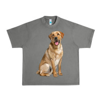 Tornado Labrador Retriever llustrations Urban Heavy Tee - LillyAllenDesigns