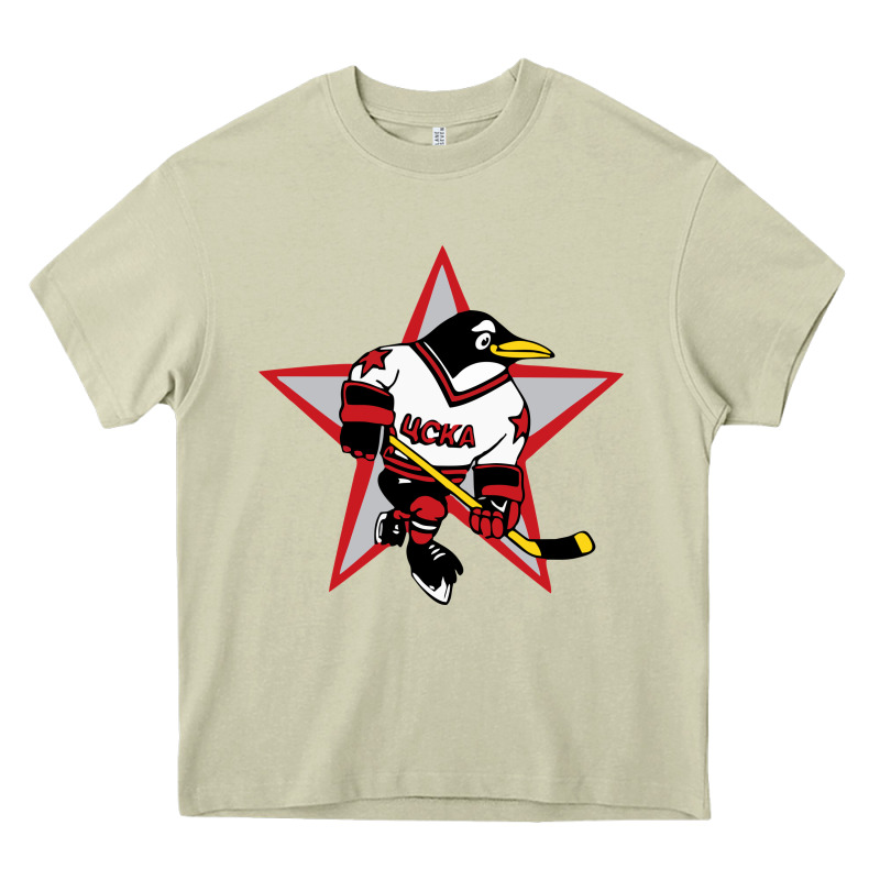 Red Penguin 1990's Russian Heavy Core Tee by linhVisuals | Teevron