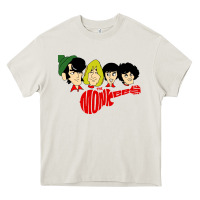 Cream the monkees Heavy Core Tee - linhVisuals