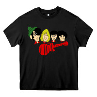 Black the monkees Heavy Core Tee - linhVisuals