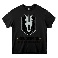 Black #the silver knight henderson Heavy Core Tee - linhVisuals