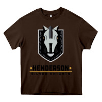Chocolate Brown #the silver knight henderson Heavy Core Tee - linhVisuals